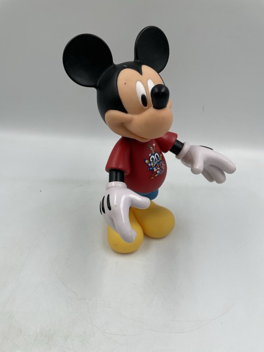 Disney Parks Mickey Mouse Icon 2013 Logo Poseable 7" Figure Toy
